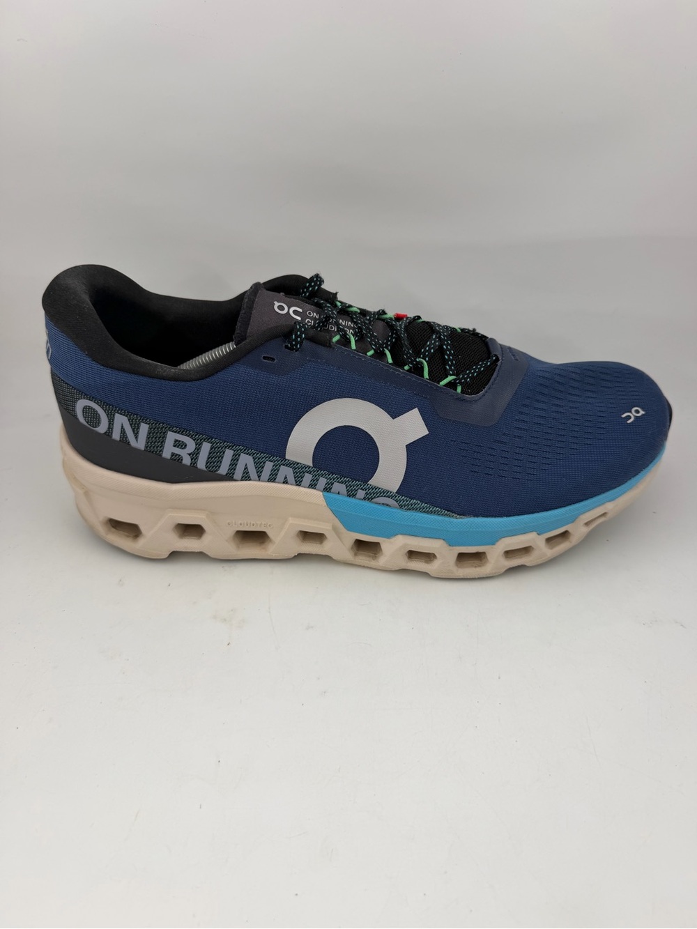 On Running Men’s Cloudmonster 2 - SZ 13- Blue Comfort Running Shoes Sneakers
